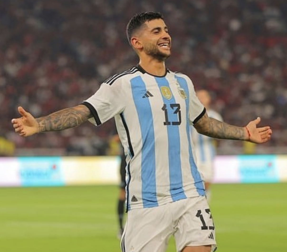 葡萄牙国家队击败对手，梅罗破门入球