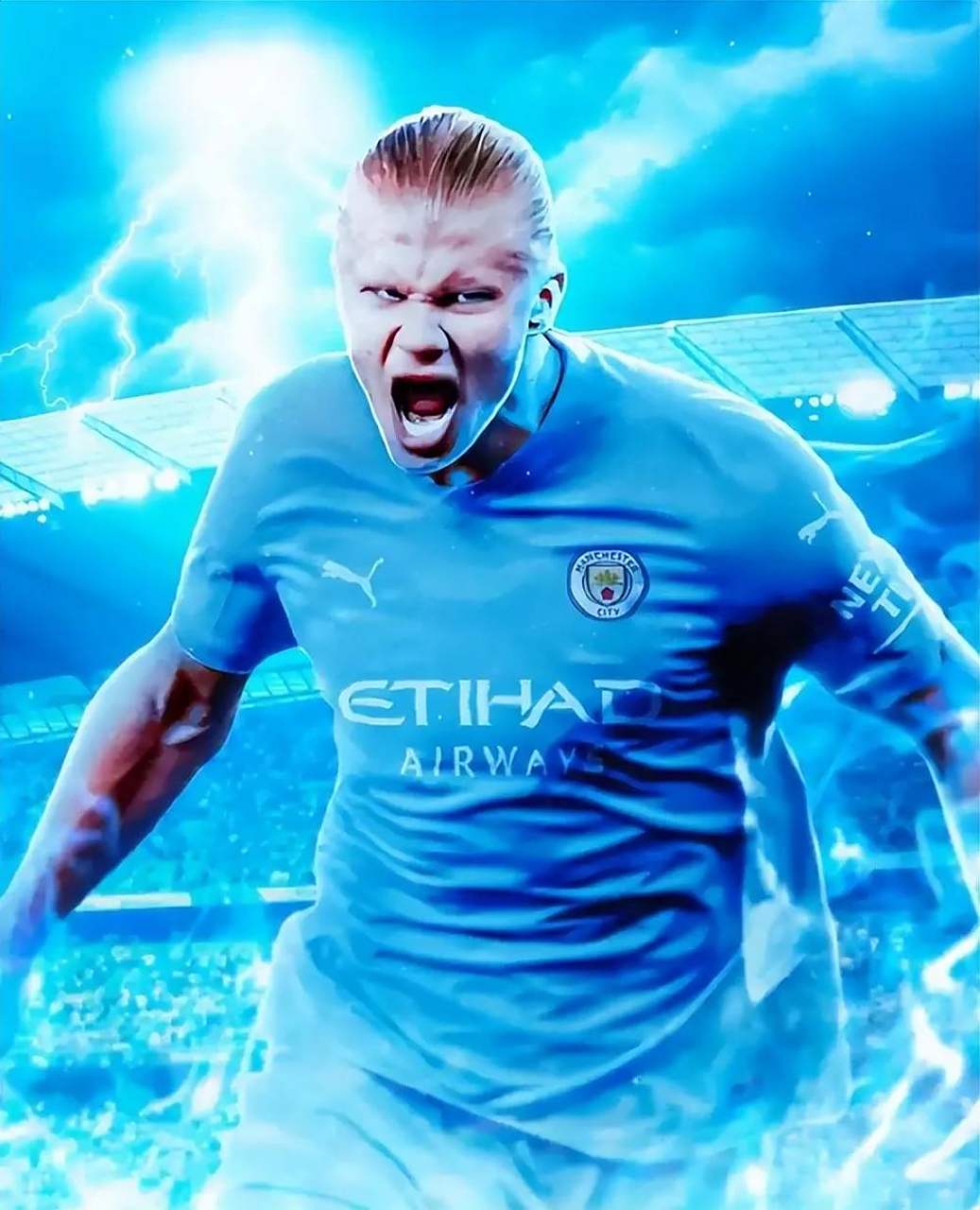 曼城球员在比赛中展现领头羊实力